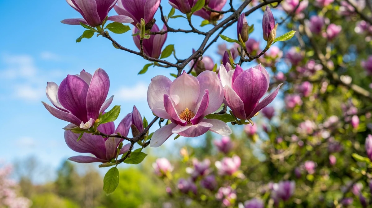 モクレン（木蓮）：春の空を彩る気高き巨樹、その進化の歴史から育て方